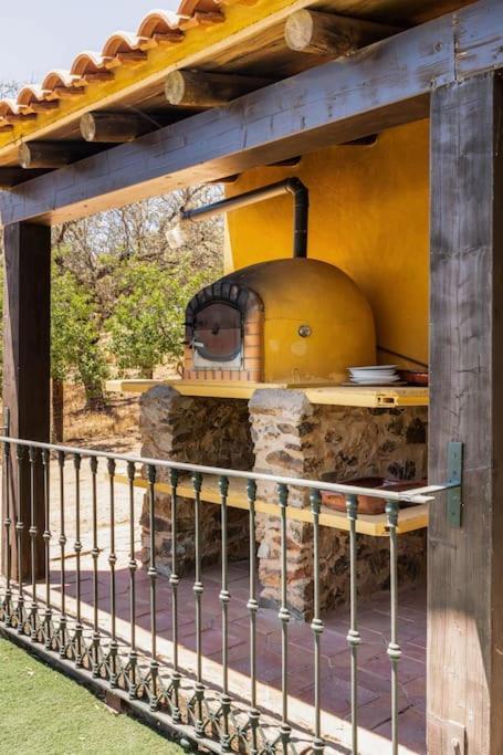 Casa Rural Navalonguilla Con Piscina Santa Olalla del Cala Exterior foto