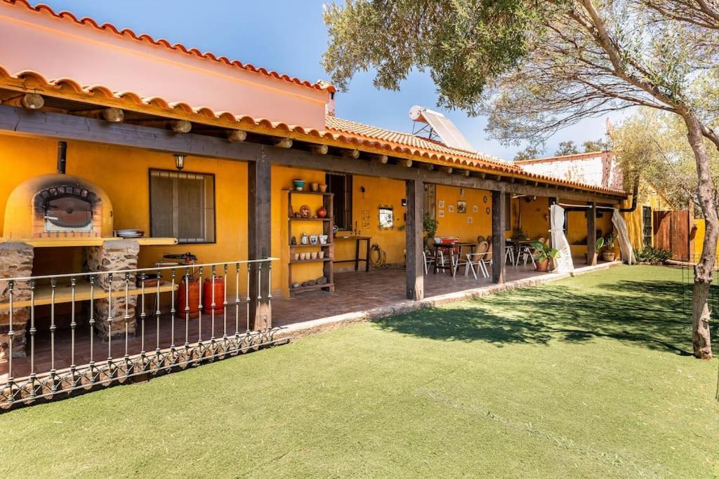 Casa Rural Navalonguilla Con Piscina Santa Olalla del Cala Exterior foto